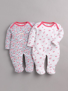 BabyGo Baby Girls Multicolor Bodysuit