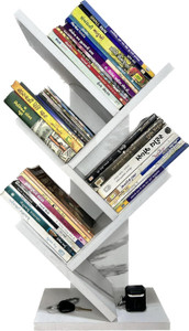 sbf furniture Engineered Wooden Book Rack,Space Saver Book Shelf for Home Living Engineered Wood Open Book Shelf
