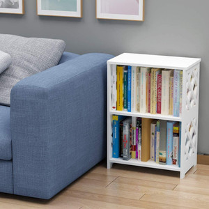SS ARTS Multi Purpose Storage Rack Shelf Sofa Side Table Engineered Wood Open Book Shelf