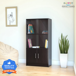 Flipkart Perfect Homes Engineered Wood Close Book Shelf