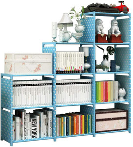 SAISAP 12 Layer Open Book Self Metal Open Book Shelf