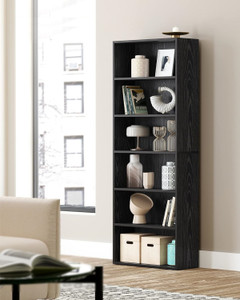 Oakcraft Engineered Wood Open Book Shelf