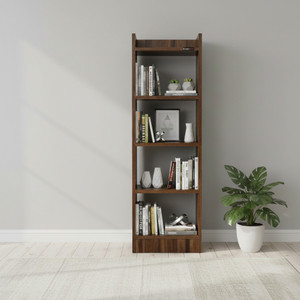 Urbanovia Open Book Shelf Multipurpose Storage Rack for Living Room, Bedroom and Office Engineered Wood Open Book Shelf