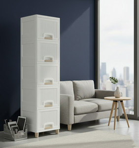 MAXTID 5 Layer cabinet Plastic Cupboard