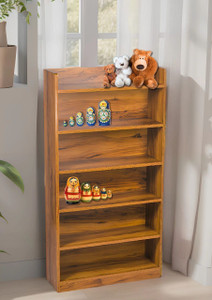 YOVATECHLINE Engineered wood Engineered Wood Open Book Shelf