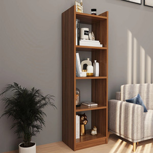HOMEEASY Engineered Wood Open Book Shelf