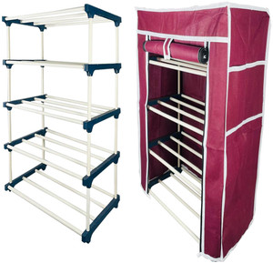QUARCK Plastic Open Book Shelf
