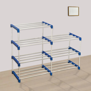 CMerchants Multi Organiser BLue-7 Metal Open Book Shelf