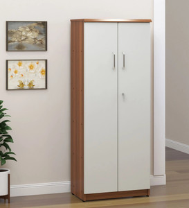 NEUDOT Lexus (Wardrobe / Bookcase ) Engineered Wood Close Book Shelf