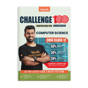 Vedantu Challenge 100 Computer Science PYQ Book for CBSE Class 12 2026 | Chapter-Wise Previous Year Questions with Detailed Solutions | As per Latest CBSE & NCERT Pattern | By Shimon Joseph Sir
