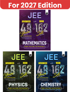 PW JEE Advanced 49 Years + JEE Main 162 Sets PYQs Phy, Chem, Maths Combo For 2027