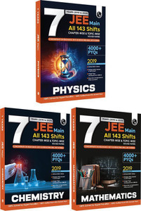 PW JEE Main 7 Years (2019 - 2025) Physics, Chemistry, Mathematics Combo | All 144 Shifts Online Previous Years Solved Papers Chapterwise and Topicwise PYQs For JEE Main 2026 Exams