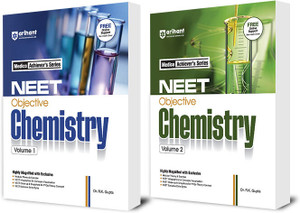 Arihant NEET Objective Chemistry Volume 1 and 2 by DC Pandey (Set of 2) | Medico Achiever�s Series | Modular Theory, Exercises & PYQs | Latest 2025 Edition for NEET UG Preparation