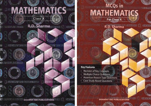 RD Sharma Mathematics For Class 10 CBSE - MAIN BOOK + MCQ BOOK [INCLUDES SCRATCH CODE FOR QR SCANNER FOR ONLINE PREMIUM CONTENT] - Combo Set Of 2 ... BOOK-TOP GRADE PAPER & PRINT] - For 2026-27 Product Bundle – 27 January 2026