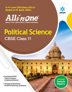 Cbse All in One Political Science Class 11 2022-23 (as Per Latest Cbse  Syllabus Issued on 21 April 2022): Buy Cbse All in One Political Science  Class