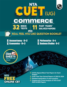 PW NTA CUET UG Commerce Stream Combined Mock Test and Past Year Papers For  2025: Buy PW NTA CUET UG Commerce Stream Combined Mock Test and Past Year 