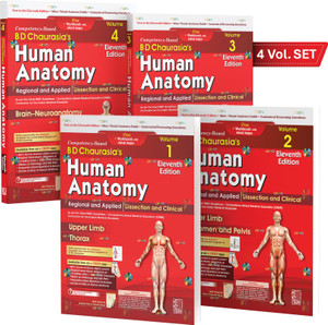 CBS BD Chaurasia's Human Anatomy 11th Ed. 4 Vol Set - Image 4