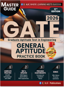 GATE GENERAL APTITUDE PRATICE SETS - 2026 | 20 Mock Test Papers & 500 ...