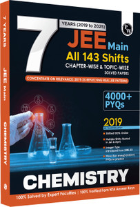 PW JEE Main 7 Years (2019 - 2025) Chemistry All 144 Shifts Online Previous Years Solved Papers Chapterwise and Topicwise PYQs For JEE Main 2026 Exams | Concentrate on Relevance