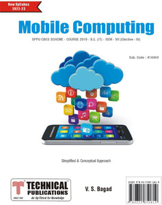 Mobile Computing for SPPU 19 Course (BE - SEM VII - IT - 414444) - Elective III