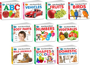 Child First Learning Experience | Sawan Set Of 10 Kids Board Books