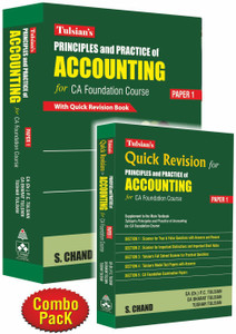 Tulsian’s Principles and Practice of Accounting for CA Foundation Course: With Quick Revision Book (Paper-1)