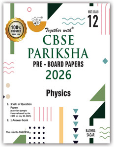 Together with CBSE Pariksha Pre-Board Papers for Class 12 Physics | 3 ...