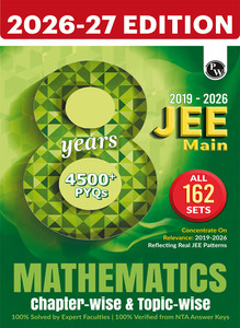 PW JEE Main 8 Years (2019-2026) PYQs Maths Chapterwise and Topicwise All 162 Sets For 2027 Exams
