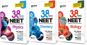 Arihant NEET 38 Years Chapterwise - Topicwise Solutions Physics, Chemistry, Biology Exam (2025-1988) | 1500+ MCQs with NCERT References | NEET 2022 & 2024 | English Medium