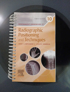 Imv Uk Radiographic Guide Handbook of Radiographic Positioning and Techniques: Buy Handbook of ...