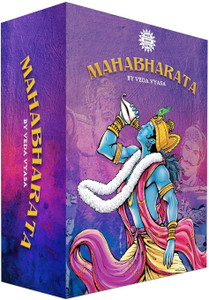Mahabharata Comic Book Collection-42 Illustrated Stories in 3 Volumes | Indian Epics, Mythology & Legends | Stories of Krishna, Arjuna, Draupadi & More
