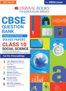 Oswaal Cbse Class 10 Social Science Question Bank 2023-24 Book: Buy ...