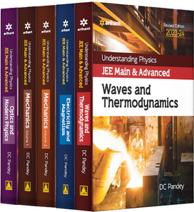 Arihant Understanding Physics For JEE Main & Advanced Waves and Thermodynamics (Set of 5 Books)