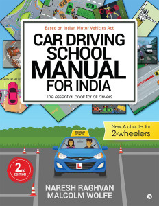Car Driving School Manual for India - The Essential Book for