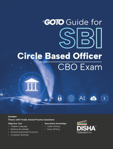 Disha GoTo Guide for SBI Circle Based Officer CBO Exam with 2024 Solved Paper 2nd Edition | Theory with Fully Solved Practice Questions for 2026 Exam