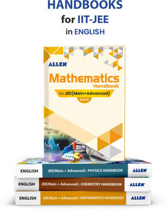 ALLEN Physics, Chemistry, Maths Handbook For IIT-JEE Exam (English) (Set of 3 books Combo)