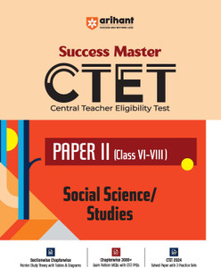 (OldEditon)Arihant
SuccessMasterCTETPaperII(ClassVI-VIII)