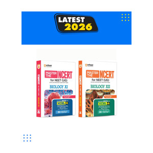 Arihant Master the NCERT Biology Class 11 and 12 | For NEET (UG) & CUET Exam 2026- 2027 | Line by Line MCQs from Latest NCERT Book | NCERT-Based 6000+ MCQs, AI-Based Misconception Zone