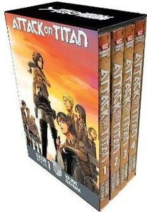 Attack On Titan Season 1 Part 1 Manga Box Set