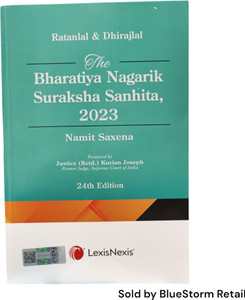 The Bharatiya Nagarik Suraksha Sanhita, 2023 (BNSS) | LexisNexis: Buy ...