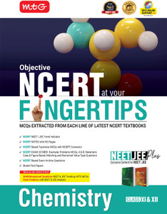 MTG Objective NCERT at your FINGERTIPS Chemistry For 2025-2026 Exam - NCERT NEET/JEE Trend Indicator, HOTS MCQs, Rank Predictor & Notes with HD Pages | NEET & JEE Books (Based on NCERT Latest Pattern)