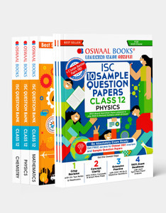 Oswaal ISC Physics, Chemistry & Maths Class 12 Sample Question Papers ...