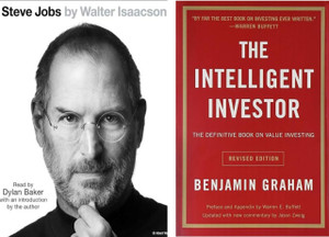 Combo of 2 book Steve Jobs and Intelligent investor - Combo of two book investment skills with 2 Disc
