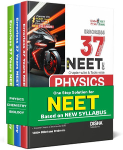 Errorless 37 Years Nta Neet (Ug) Chapter-Wise & Topic-Wise Physics, Chemistry & Biology Solved Papers (2024 - 1988) with Value Added Notes- New Syllabus Pyqs Question Bank for 2025 Exam
