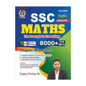 Champion SSC MATHS 8000+ English Chapter + Type + Exam Wise TCS MCQ - Image 4