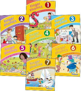 Finger Phonics Set (1-7): Wernham, Sara, Lloyd, Sue, Wade