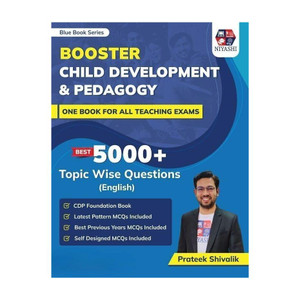 Blue Book Series Booster Child Development & Pedagogy (CDP) Book by Prateek Shivalik | 5000+ Topic Wise MCQs | For DSSSB, CTET, UPTET, KVS, PGT, PRT, TGT & All Teaching Exams 2026 (English Medium)