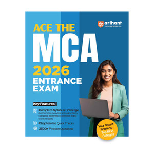 (Old Edition) Arihant Ace the MCA Entrance Exam 2026 |With Includes Mathematics, Logical Reasoning, Computer Awareness, Quantitative Aptitude, English