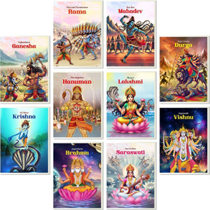 God Story Book for Kids - Mythology Books For Kids [Set of 10 Books ...