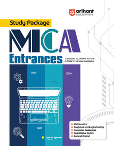 Arihant MCA Entrances Exam Book 2025 | Study Package for MCA, National & State Universities | Covers Maths, Logical Reasoning, Computer Awareness, Quantitative Aptitude & English | Amit M. Agarwal | English Medium